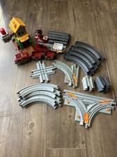 GeoTrax Toughest Team Train 99 3 Cars Freight Remote Control Figure Lot Works