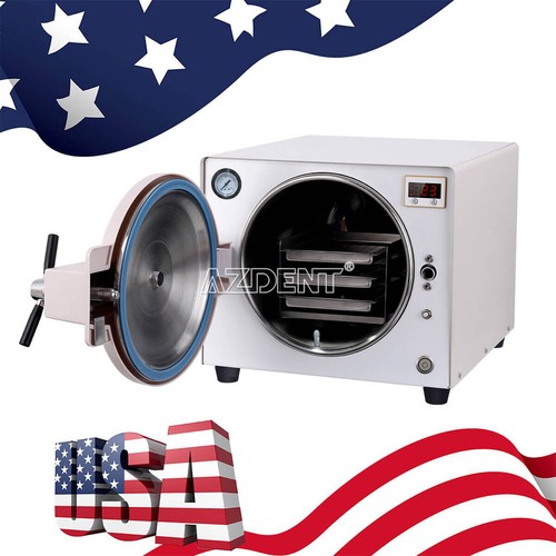 Sterilizzatore Autoclave Medicale Odontoiatrico 14L/18/22L Attrezzatura Sterilizzazione a Vapore - Foto 40 di 52