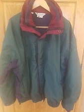 Vintage Columbia Bugaboo Jacket Snow Ski 3-in-1 Green USA 90s Y2K Liner XL