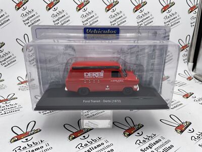 DIE CAST '' FORD TRANSIT - DERBI (1972) '' SERVICE VEHICLES 1/43