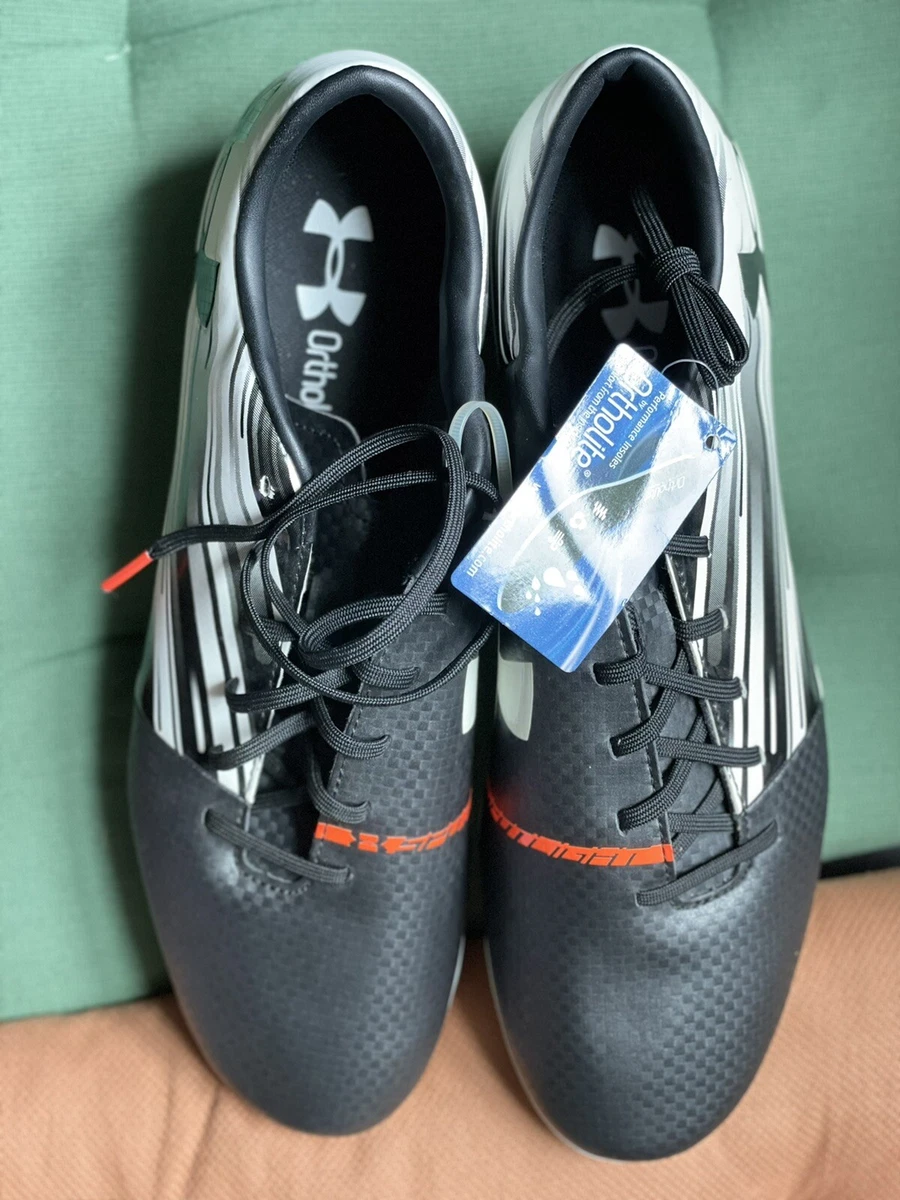 Under Armour UA M S Spotlight FG 1289534 162 White Orange Black Us Size 13 Men