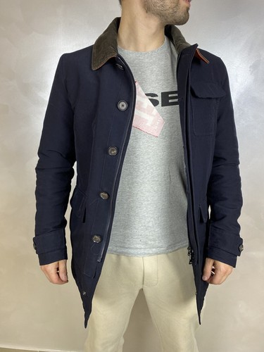 PAUL & SHARK 90°C Degree Jacket Water Repellent Soft Navy Sz S Rare Auth Italy - Picture 6 of 12