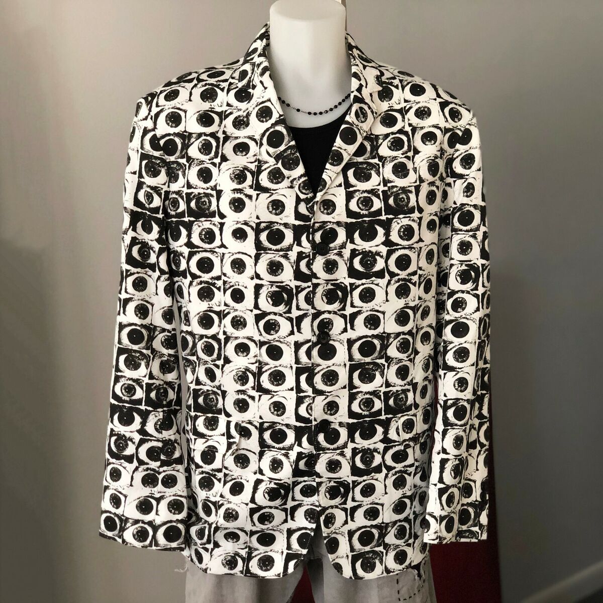 SUPREME COMME des GARCONS SHIRT blazer Eyeball print size XL SUPREME COMME des GARCONS SHIRT blazer Eyeball print size XL