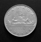 1968 Canadian 1$ Dollar Canada Nickel Coin One