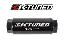 K-TUNED HIGH-FLOW FUEL FILTER 8AN INLET/OUTLET KTD-MFF-808