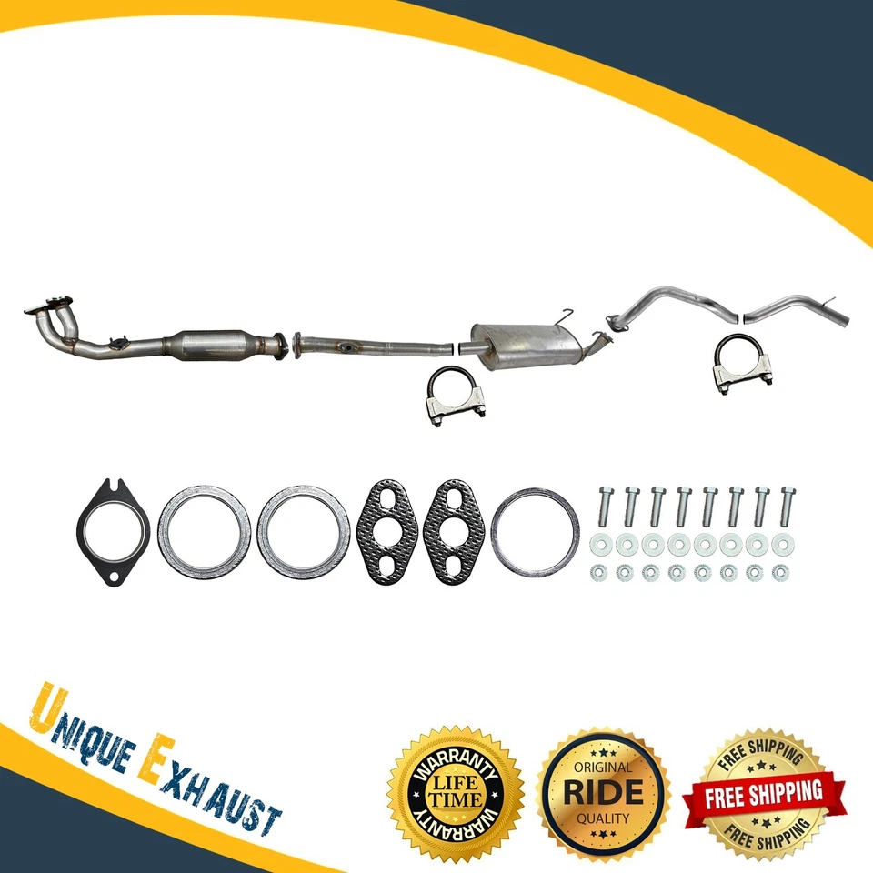 Sistema de escape completo para Toyota 4Runner 1996-2000 modelo de emisiones federales de 3,4 L Foto 4 de 4