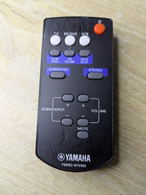 Original Yamaha FSR60 WY57800 Soundbar Fernbedienung ATS1010 Official Original
