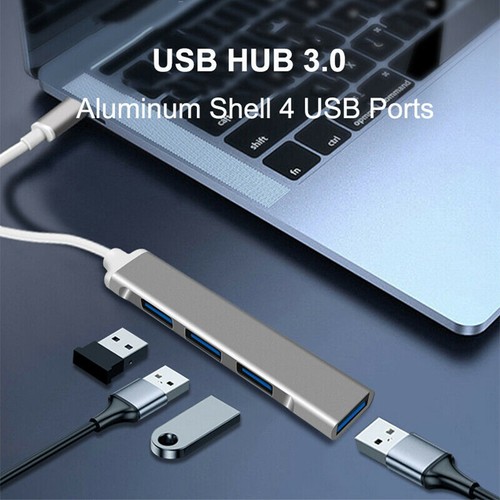 TypeC 3.1 to 4 Port USB C HUB USB 3.0 Multi Splitter Adapter OTG For Computer 0O - Picture 5 of 12