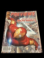 Previews The Comic Shops Catalog #322 eight months later invincible Iron Man