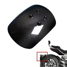 1x Carbon Fiber Rear Fender Mudguard Guard For Triumph Rocket 3 2020-2022