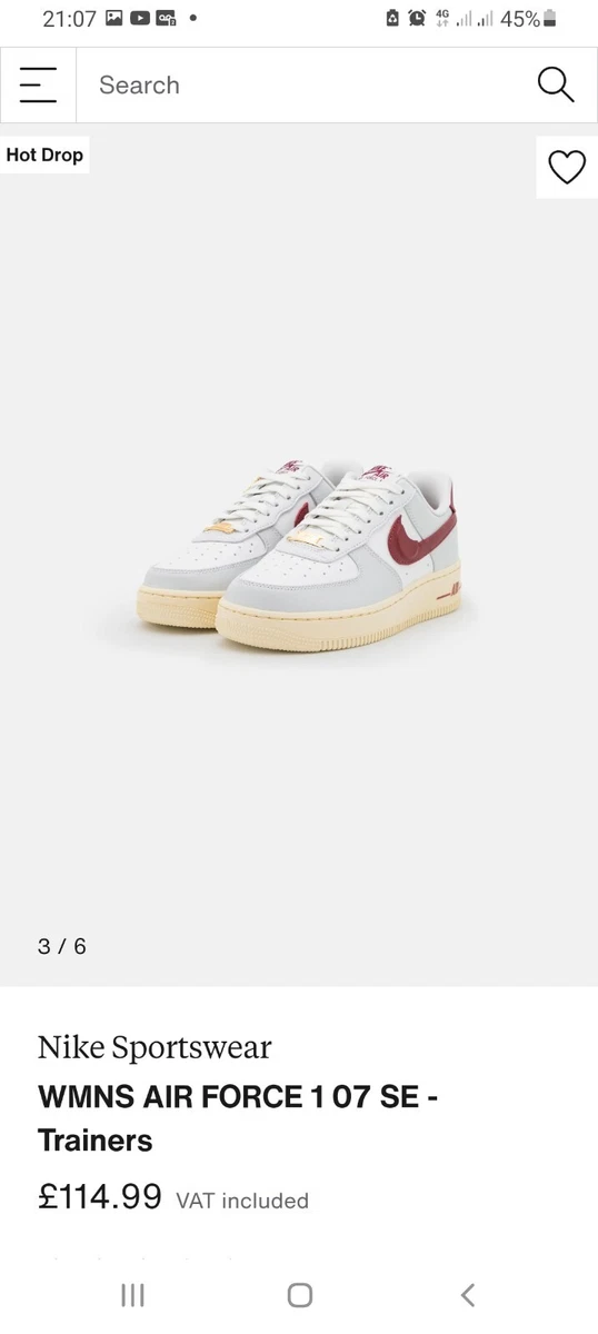 AIR FORCE 1 07 SE WMNS UK 6 EUR 40 eBay