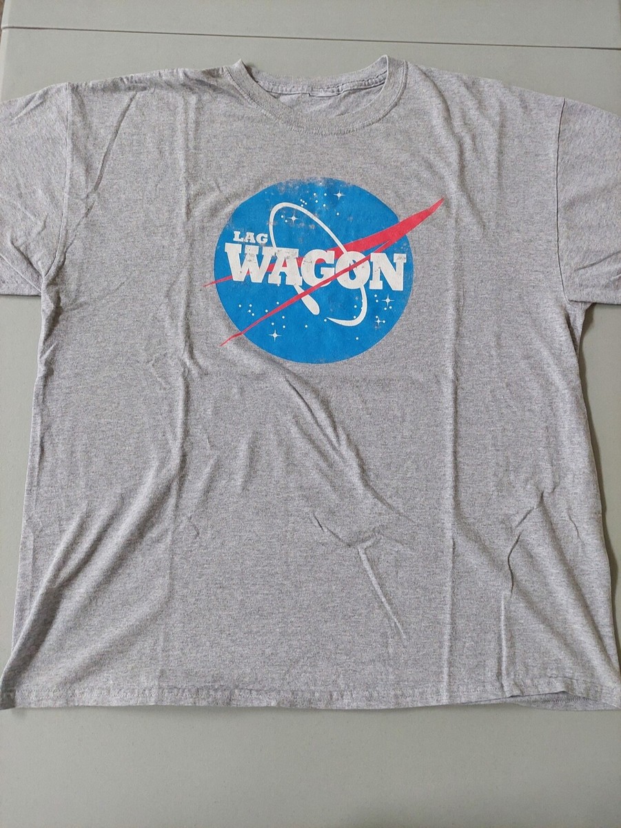 ORIGINAL LAGWAGON NASA T-SHIRT XL GRAY HEATHER PUNK ROCK FAT WRECK