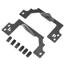 Front Bumper LED Fog Light Pod Mount Brackets For Dodge Ram 2500/3500/1500 03-09