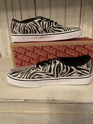 zebra vans shoes