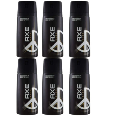 6 x AXE (LYNX) Peace 150ml Deodorant Body Spray Free 48h Tracked Delivery