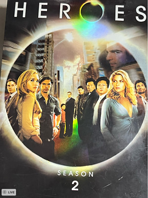 Heroes - Season 2 (DVD, 2008, 4-Disc Set)