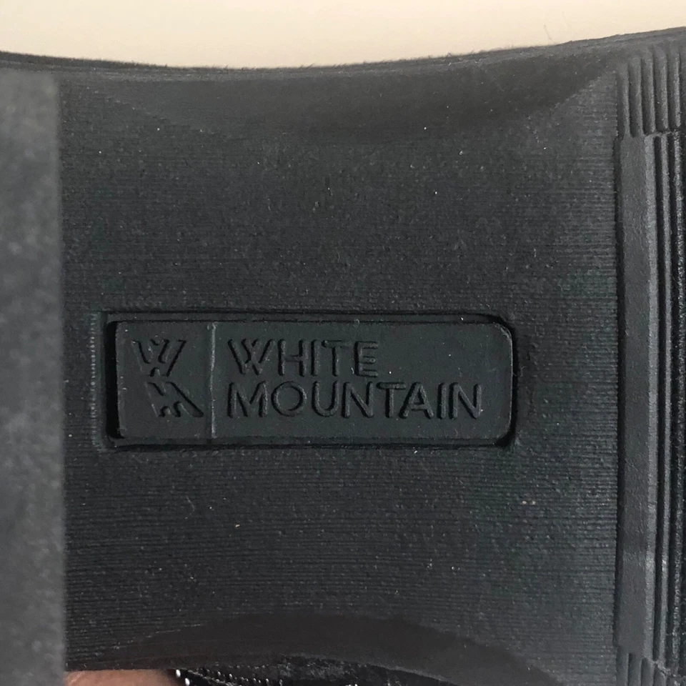 Whimsigoth Botines Negros Mujer 8.5 Gótico Grunge Rocker Punk Motociclista Bruja Foto 4 de 4