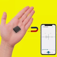 32G Mini voice activated recorder hidden magnet audio recording listening device