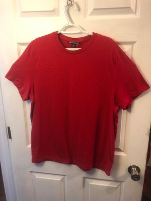 michael kors t shirt mens red