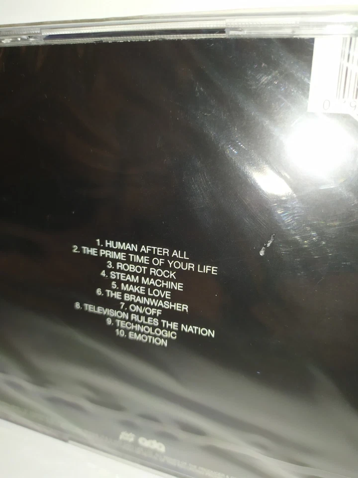 Cd electro french touch Daft Punk Human after all neuf scellé - Photo 3/4