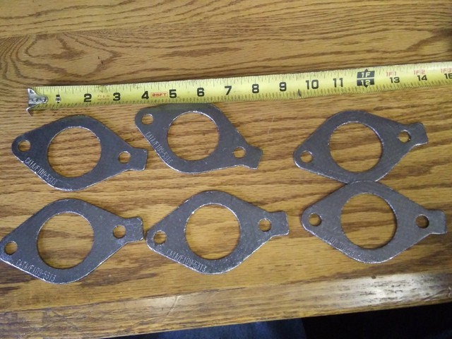 x6 genuine Exhaust Manifold Gasket 1095313 Caterpillar CAT 3406E C10