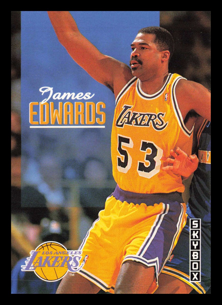 Lakers ジェームズ James Edwards #356 1992-93 SkyBox Los Angeles Lakers | eBay