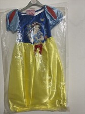 Vestito Biancaneve costume carnevale 5/6 Anni principessa disney