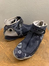 Reebok Answer 10X Allen Iverson pump up blue money print Georgetown shoes sz 14