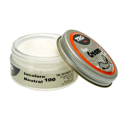 TRG Schuhcreme Glastiegel 50 ml farblos neutral TRG Nr 100