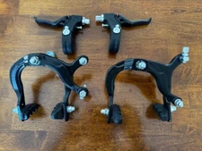 [POWER] BMX Aluminim Brake Set, Calipers and Levers Included - Black Color