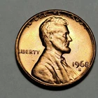 1968 S US Uncirculated 1 Cent Lincoln Penny UNC