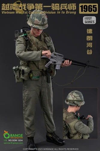 Figura 1/6 QORANGE QOTOYS QOM-1034 Guerra de Vietnam Ejército de los Estados Unidos 1ª División de Caballería - Imagen 13 de 22
