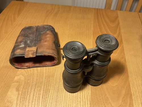 Unusual Old Binoculars Marine Theatre Campagne ,Baker London - Picture 2 of 24