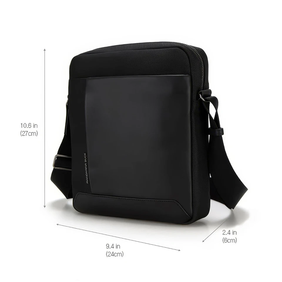 Bolso Bandolera MANDARINA DUCK Hombre PIETRO P4T03163 Negocios e Informal Negro Foto 3 de 4