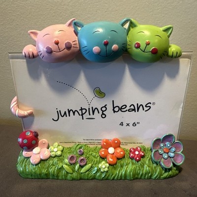 3D Jumping Beans 4×6  Photo Frame. Kitty s Stand Alone Picture Frame