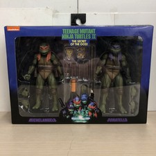 NECA TMNT Secret Of The Ooze Michelangelo & Donatello Action Figure 2-Pack