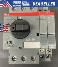 ABB 1SAM250000R1005 MS116-1.0 Motor Overload 0.63-1.0A NEW