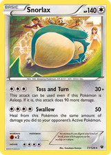Snorlax 77/124 Rare Fates Collide Pokemon Moderately Played on eBay