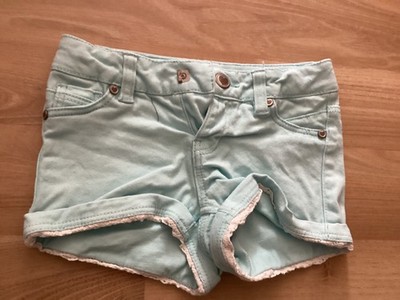 Mädchen kurze Hose dopodopo 104 türkis jeans