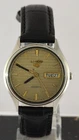 Vintage Seiko 5 Automatic Gray  Dial 6309 17J D/D Men Watch Recently Service