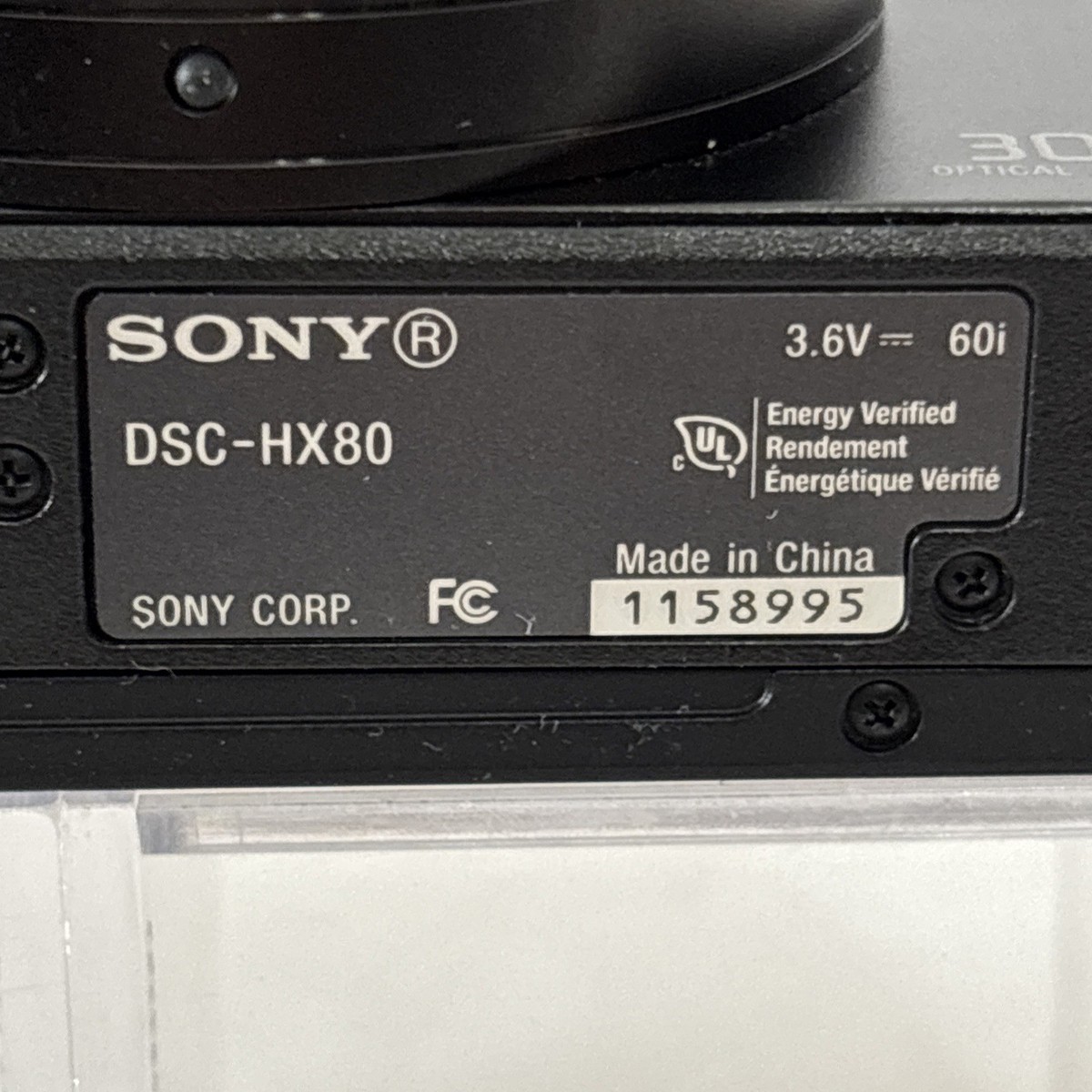 Sony Cyber Shot DSC-HX80 18.2MP 30x Zoom WiFi Digital Camera w