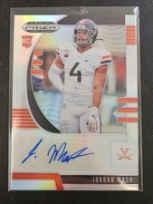 2020 Panini Prizm Draft Picks Autograph Prizms #180 Jordan Mack