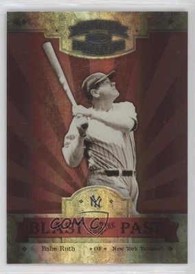 2004 Donruss Throwback Threads Blast from the Past Spectrum Babe Ruth HOF v3x