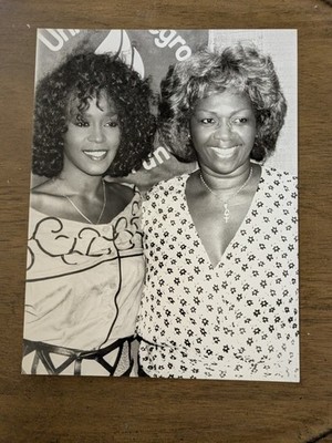 Whitney Houston & Mother Cissy, Beautiful Amazing 1988 Type 1 Photo