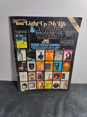 You Light Up My Life & Star Wars Plus 24 Solid Gold Songs E Flat Saxophone Clari