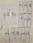 *** LUNT ELOQUENCE STERLING SILVER FLATWARE - 12 SETTINGS (60 PIECES TOTAL) ***