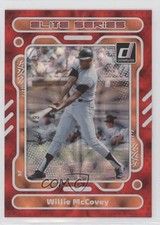 2023 Panini Donruss Elite Series Red /149 Willie McCovey #E6 HOF 6yz