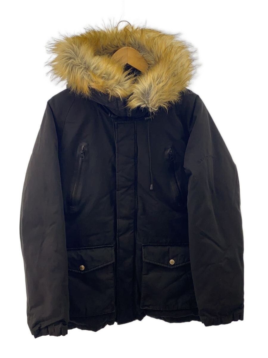 Schott Down Jacket L Polyester Black - image 1