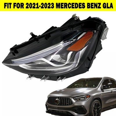 FOR 2021-2023 Mercedes GLA Left LED Headlight Assembly with DRL Non-AFS/Module