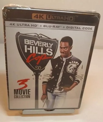 Beverly Hills Cop: 3-Movie Collection [4K] NEW (Sealed)-Shipping with Tracking
